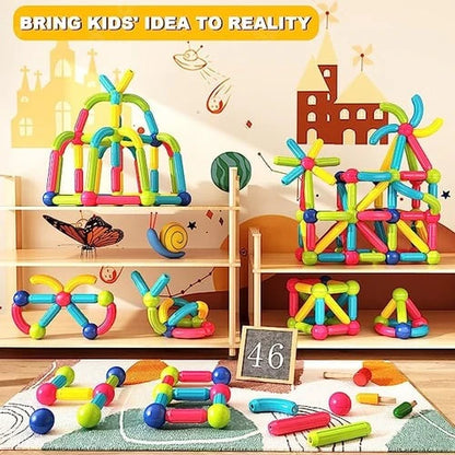 Magnetic Sticks DIY Set | Creative STEM Building Toy