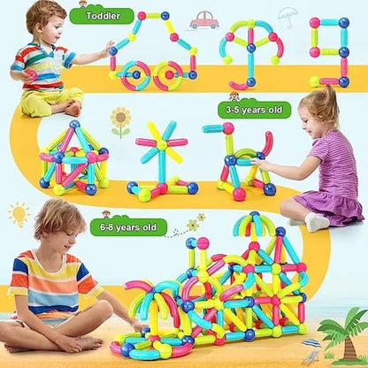 Magnetic Sticks DIY Set | Creative STEM Building Toy