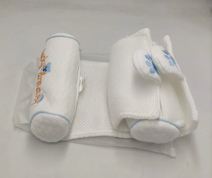 Baby Anti-Roll Sleep Pillow | Comfortable Head Support for Infants
