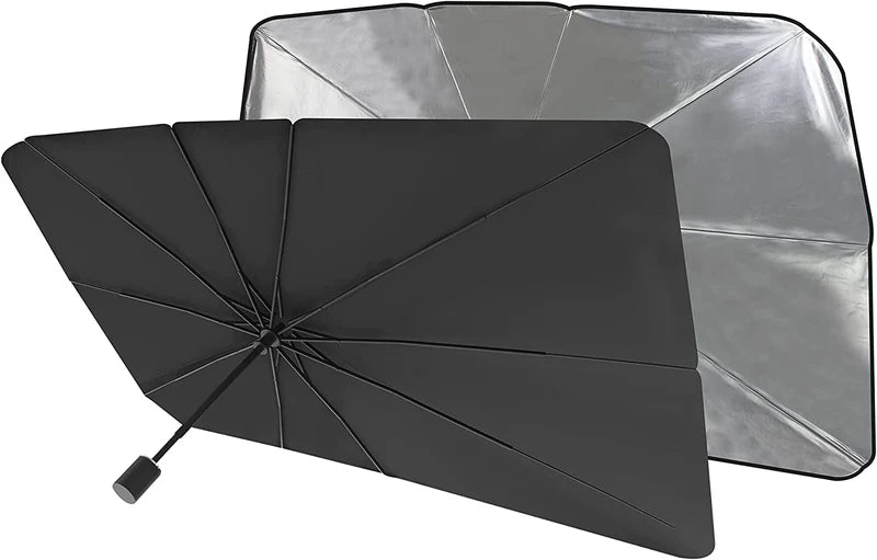 Car Windshield Sun Shade | Foldable Umbrella Heat Protector