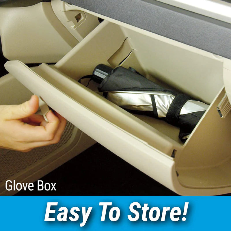 Car Windshield Sun Shade | Foldable Umbrella Heat Protector