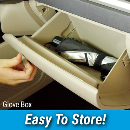 Car Windshield Sun Shade | Foldable Umbrella Heat Protector