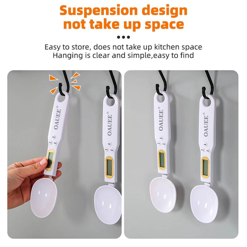 Digital Spoon Scale | Accurate Kitchen Measuring Spoon