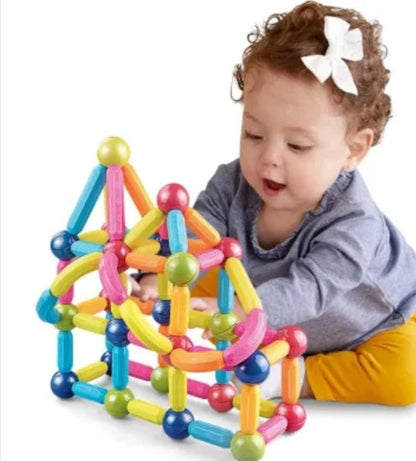 Magnetic Sticks DIY Set | Creative STEM Building Toy