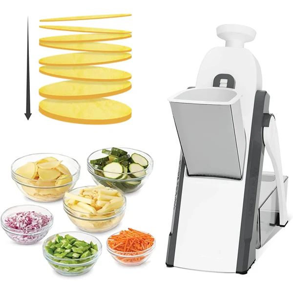 Manual Vegetable Cutter | Adjustable Multi-Slice Kitchen Tool
