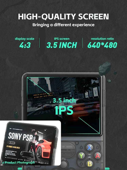 Retro Classic Game Console | Handheld Portable Gaming Device