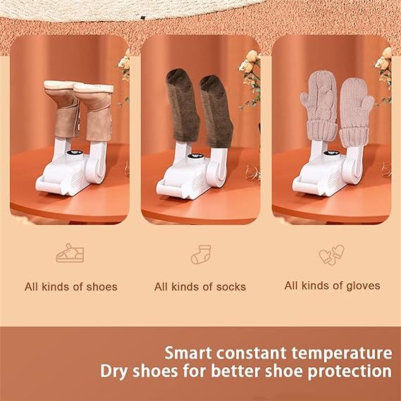 Portable Shoe Dryer | Dry Shoes Fast & Remove Moisture